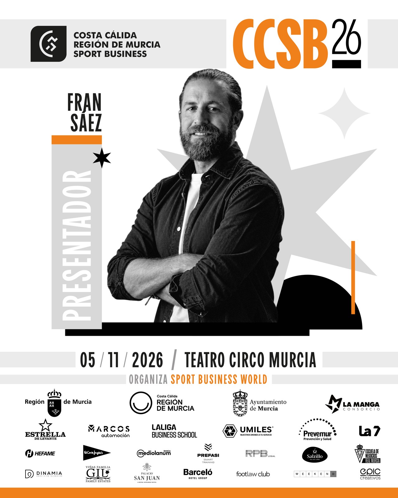 Presentador 2026 - FRAN SÁEZ
